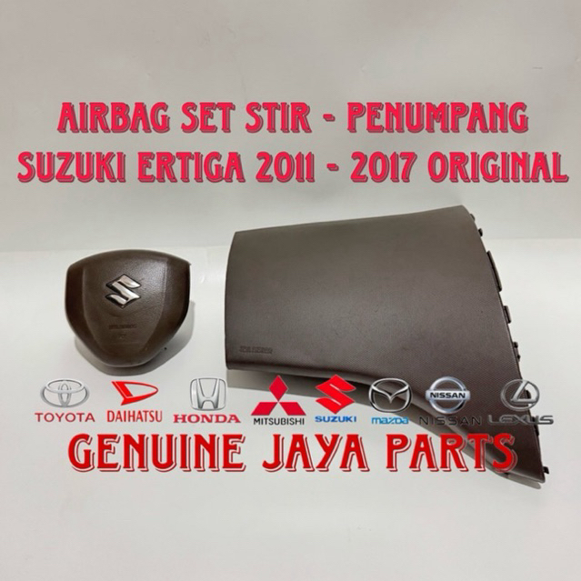 Airbag Air Bag 1Set Stir - Penumpang Suzuki Ertiga 2011 - 2017 Original