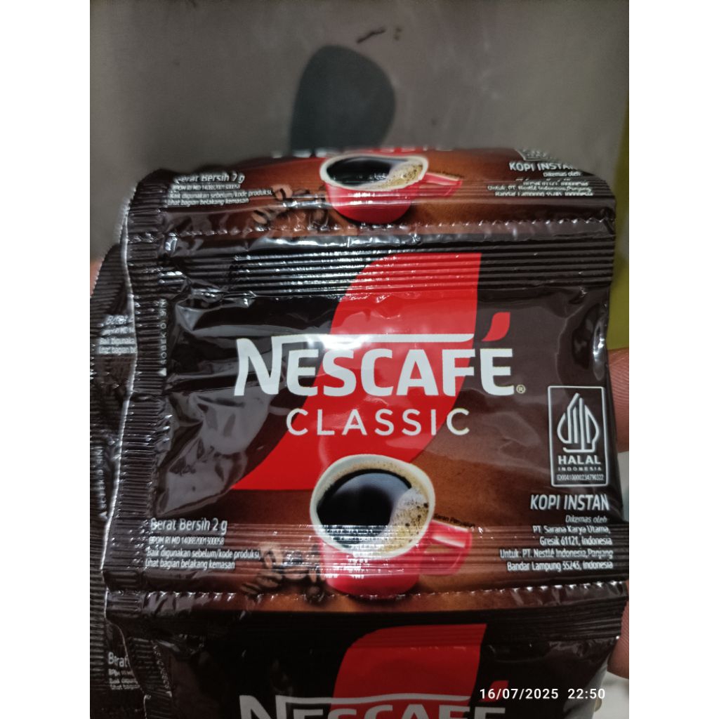

20X2g nescafe classic dalgona nescafe ice roast 2renteng