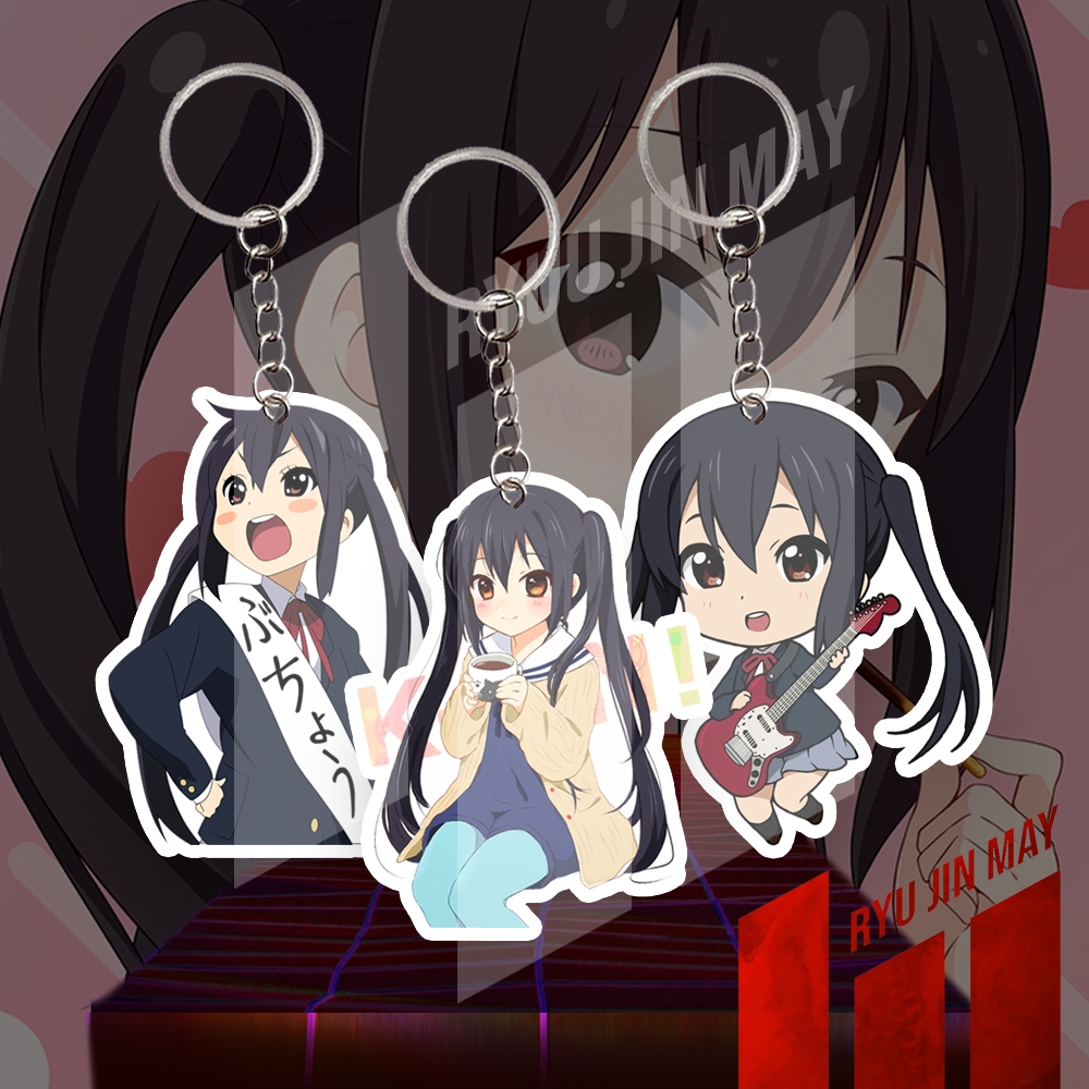 Gantungan Kunci / Keychain / Gantungan HP - K-ON - Azusa Nakano