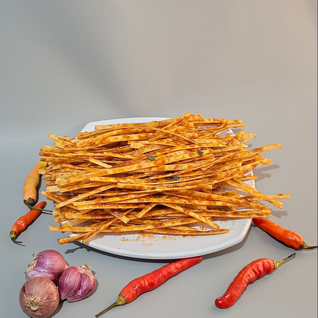 

MIE LIDI GEPENG|mie biting|jajan jadul bumbu tabur