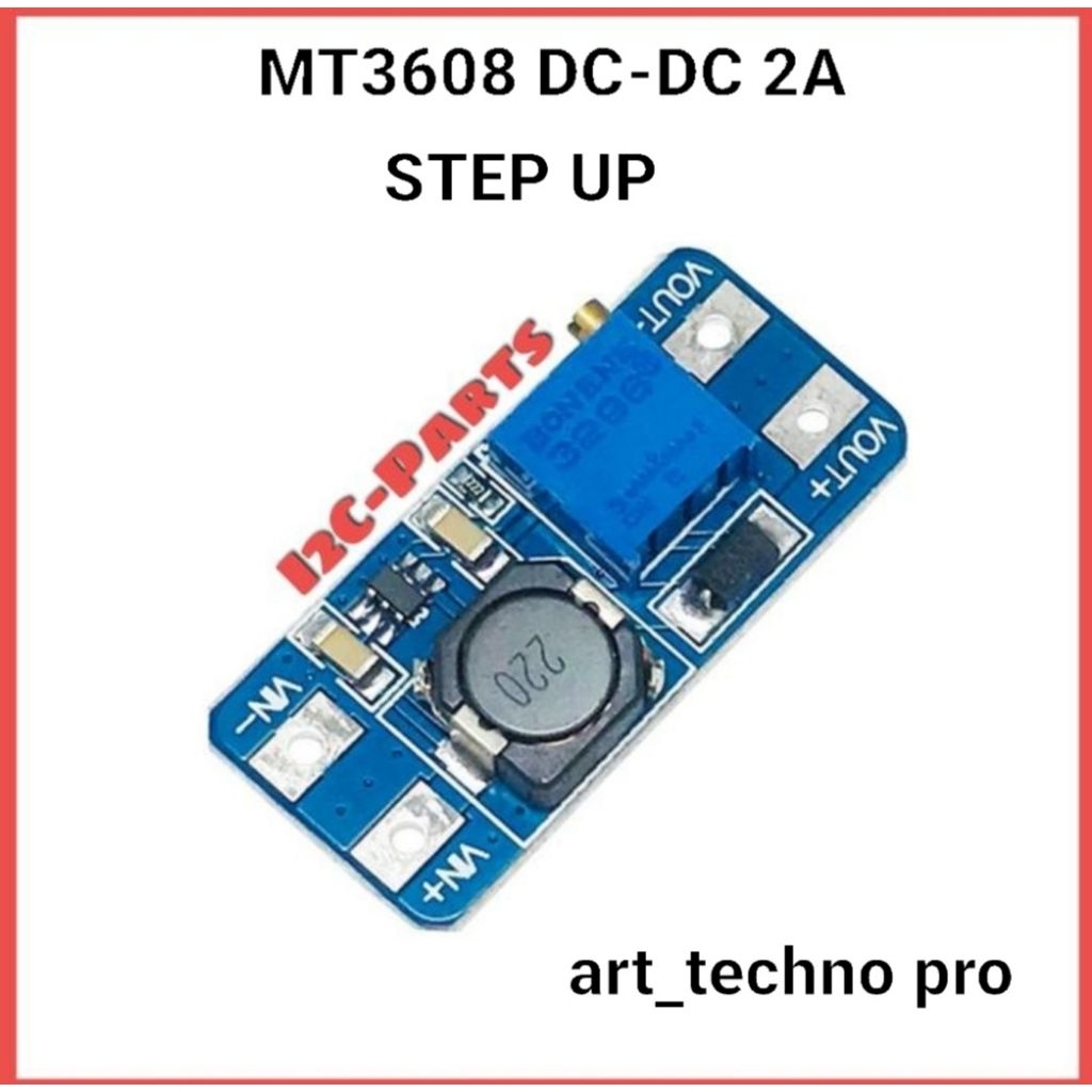 MT3608 DC-DC STEP UP Boost module Converter power supplay MT3608