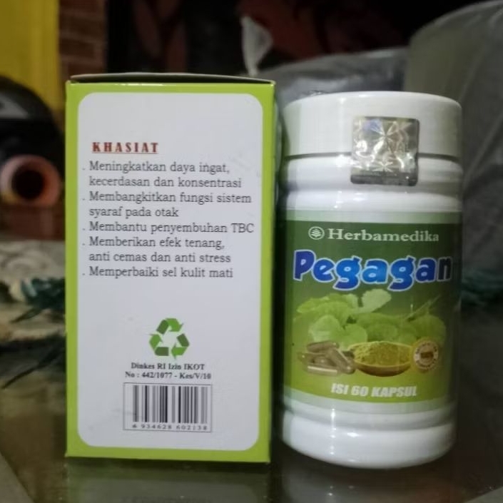 HERBAL PEGAGAN KAPSUL ISI 60