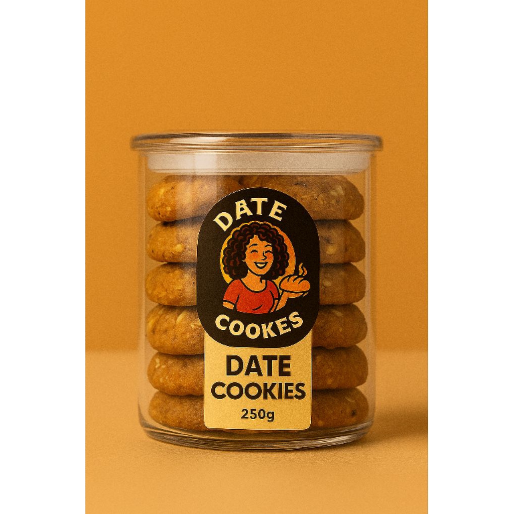 

DATE COOKIES by Curly Oven - 250 G