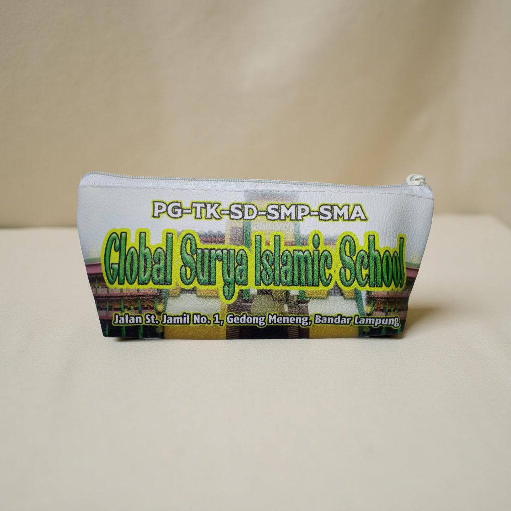 

Pencil Case - Custom Desain Identitas Sekolah Bebas Gambar