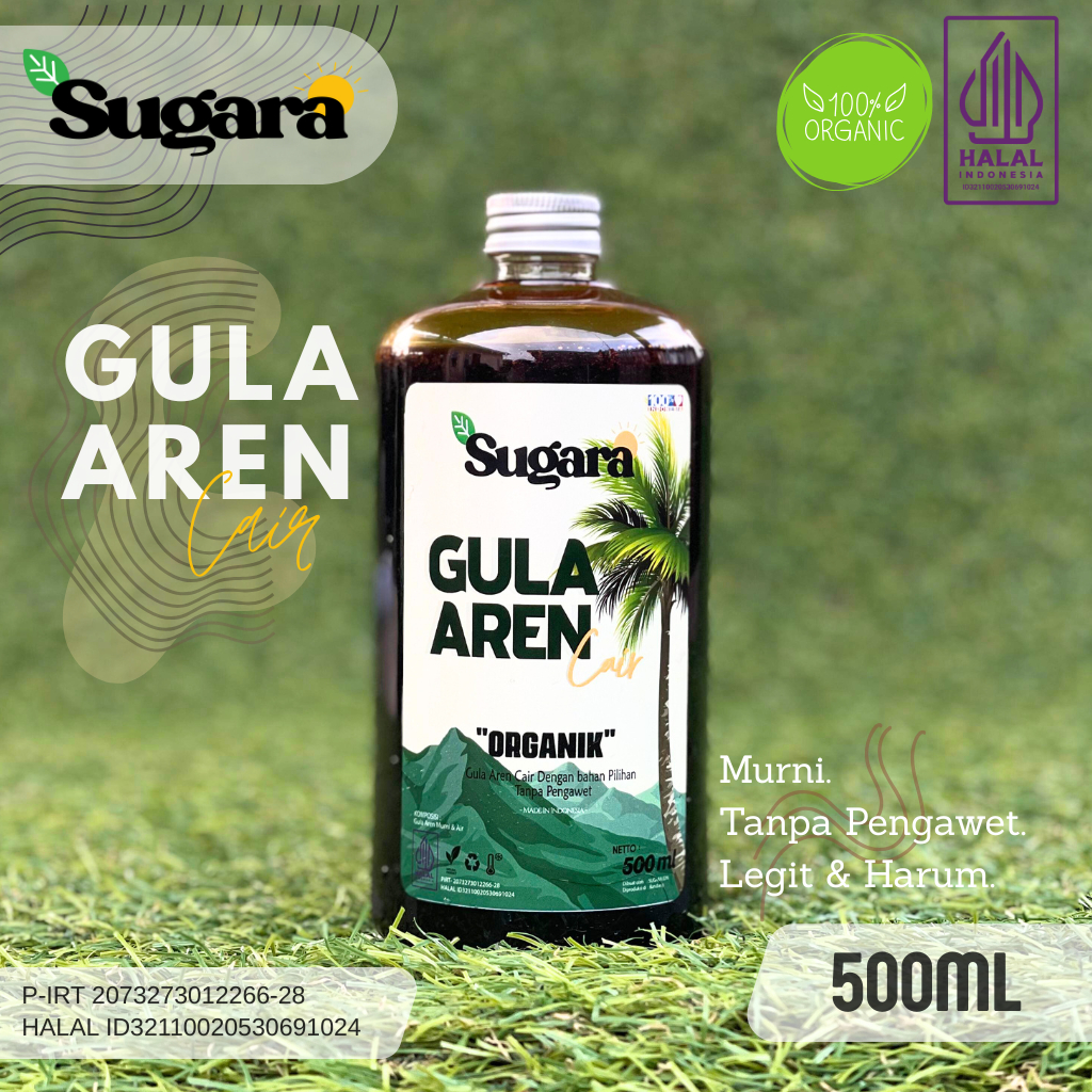 

Gula Aren Cair Murni – Sugara 500ml