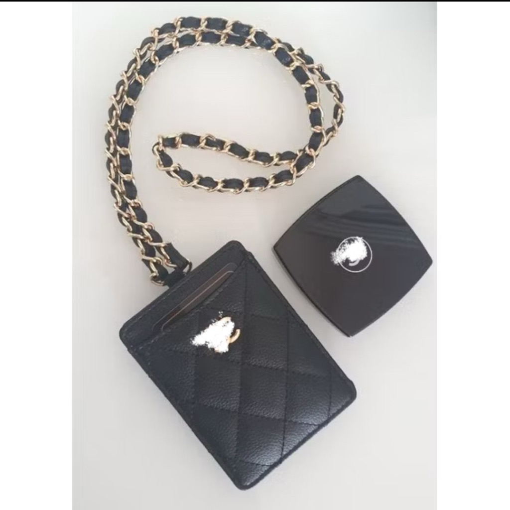 

tempat kartu id card holder lanyard branded makeup gift