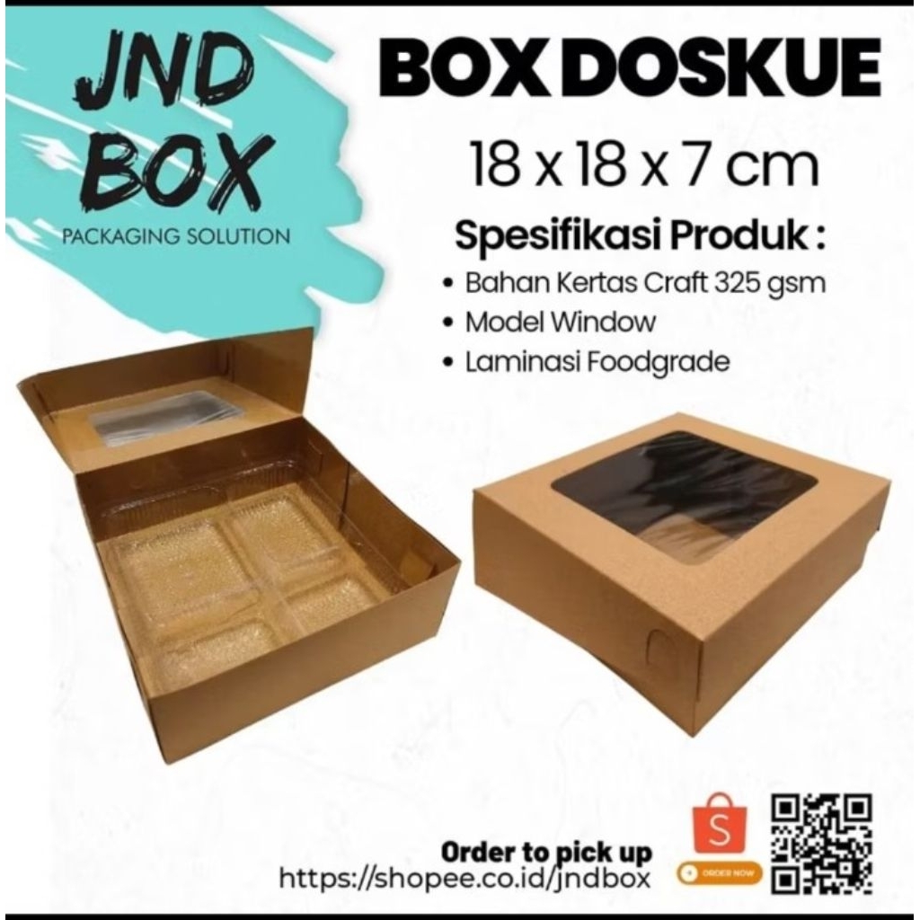 

Box Doskue 18 x 18 x 7 Laminasi DENGAN TATAKAN