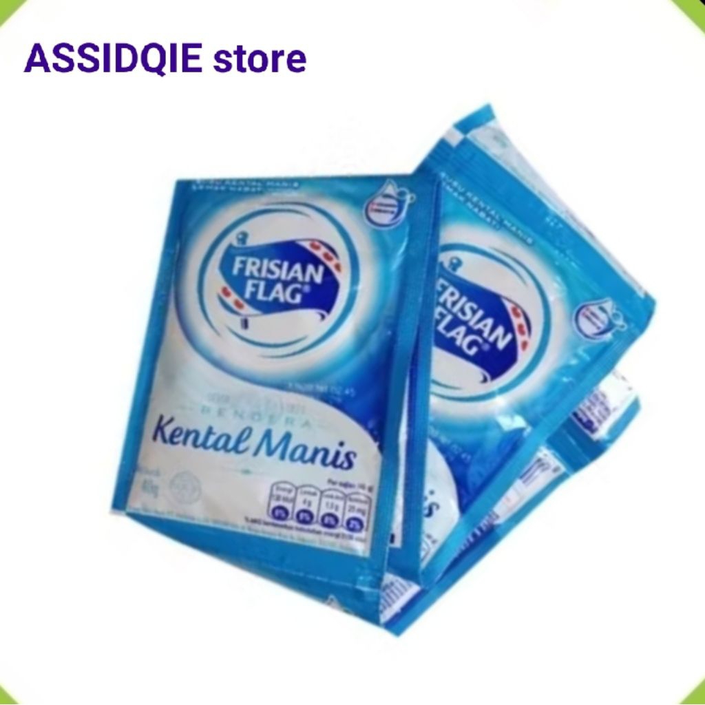

FRISIAN FLAG SUSU KENTAL MANIS SACHET ISI 6 PCS