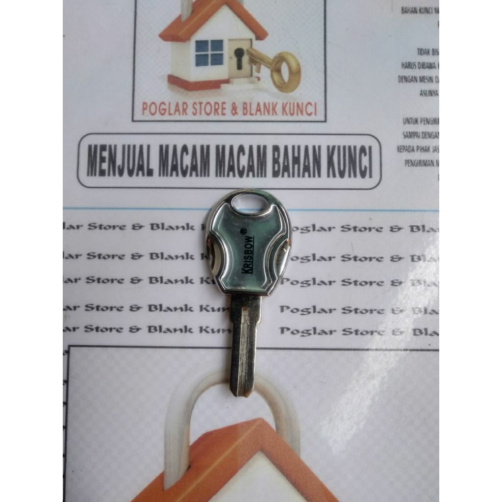 Bahan Kunci Gembok Krisbow Ukir