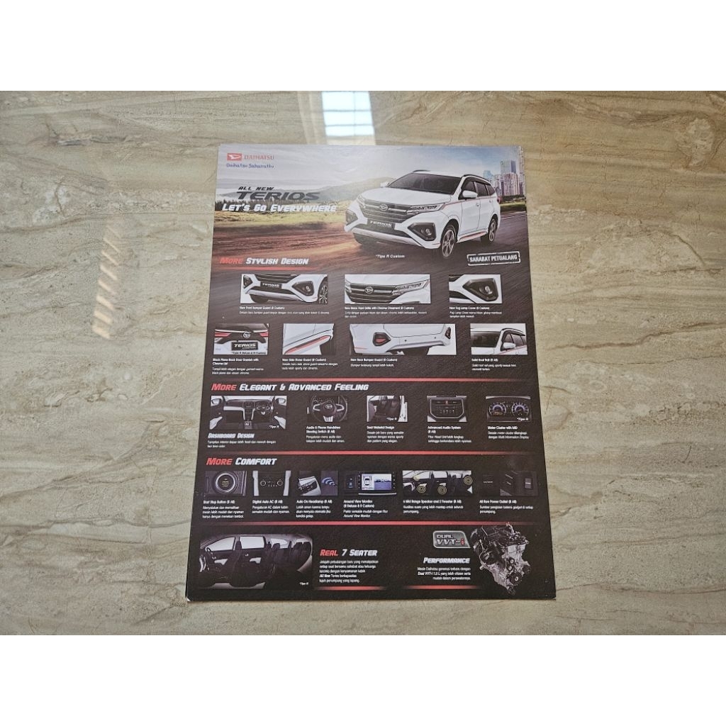 brosur katalog mobil daihatsu terios 2021 flyer