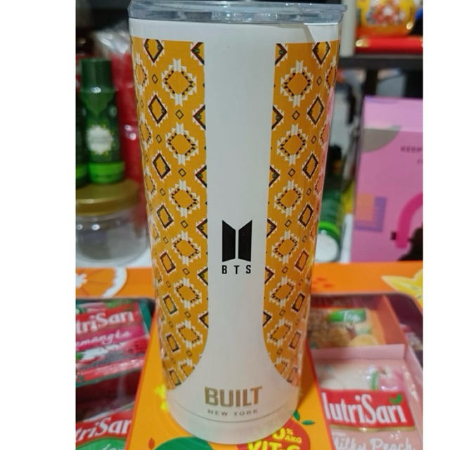 tumbler stainless member jungkook bts kopi kenangan