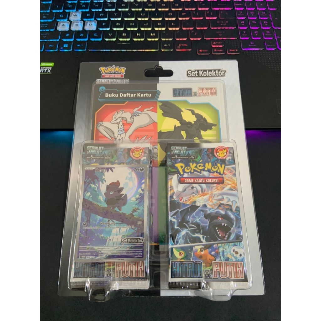 Pokemon TCG - Set Kolektor Hitam & Putih, SV11S Indonesia