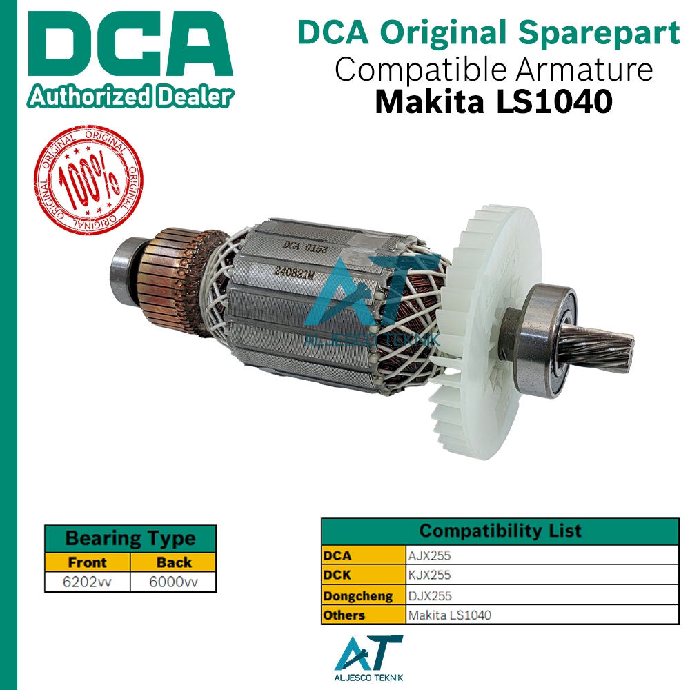DCA ARMATURE ANGKER MAKITA LS1040 MITRE SAW