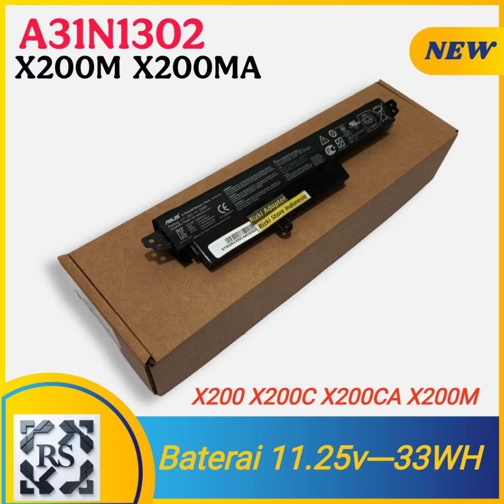 Baterai Laptop Asus X200C X200 X200CA X200M X200MA