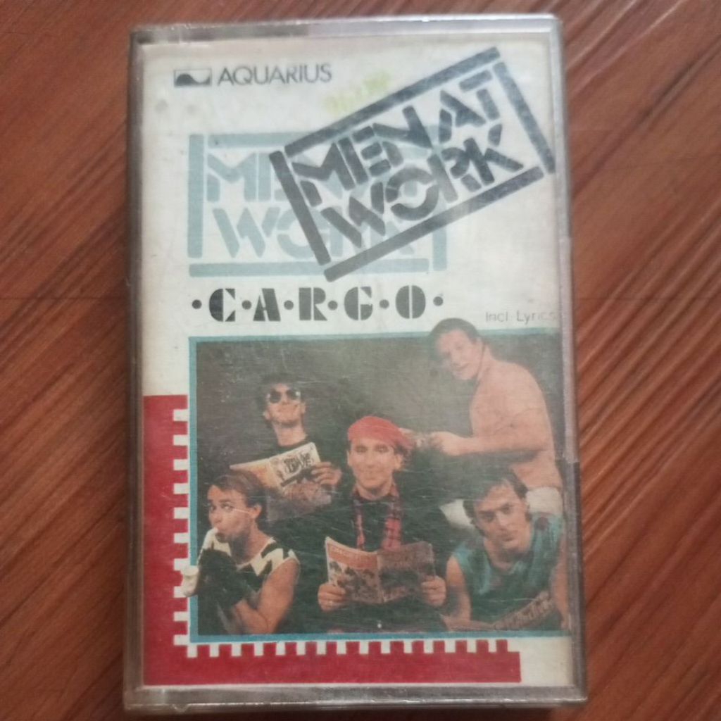 Kaset Pita Men at Work "Cargo"