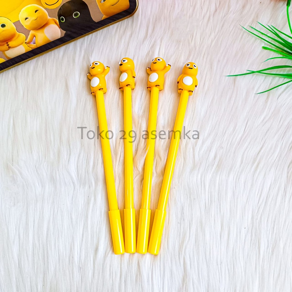 

PULPEN GEL NAILONG DINO PEN ALAT TULIS BOLPOIN UNIK IMUT MURAH PEN GEL KARAKTER