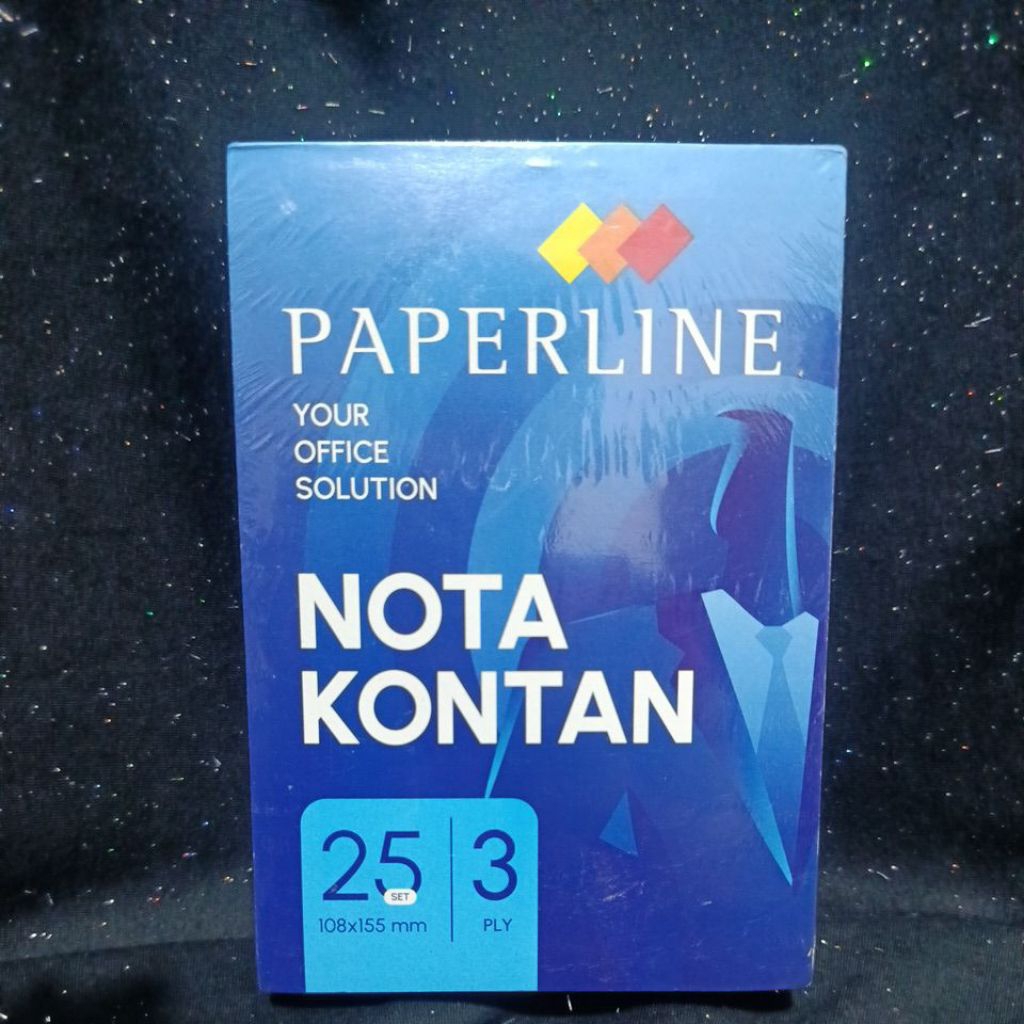 

Nota Kontan PAPERLINE 3ply 25set (kecil)