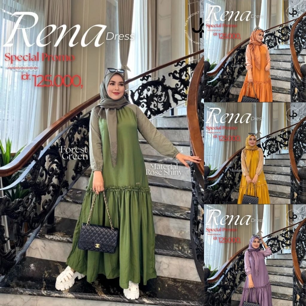JOURNEY RENA DRESS ORI 100%