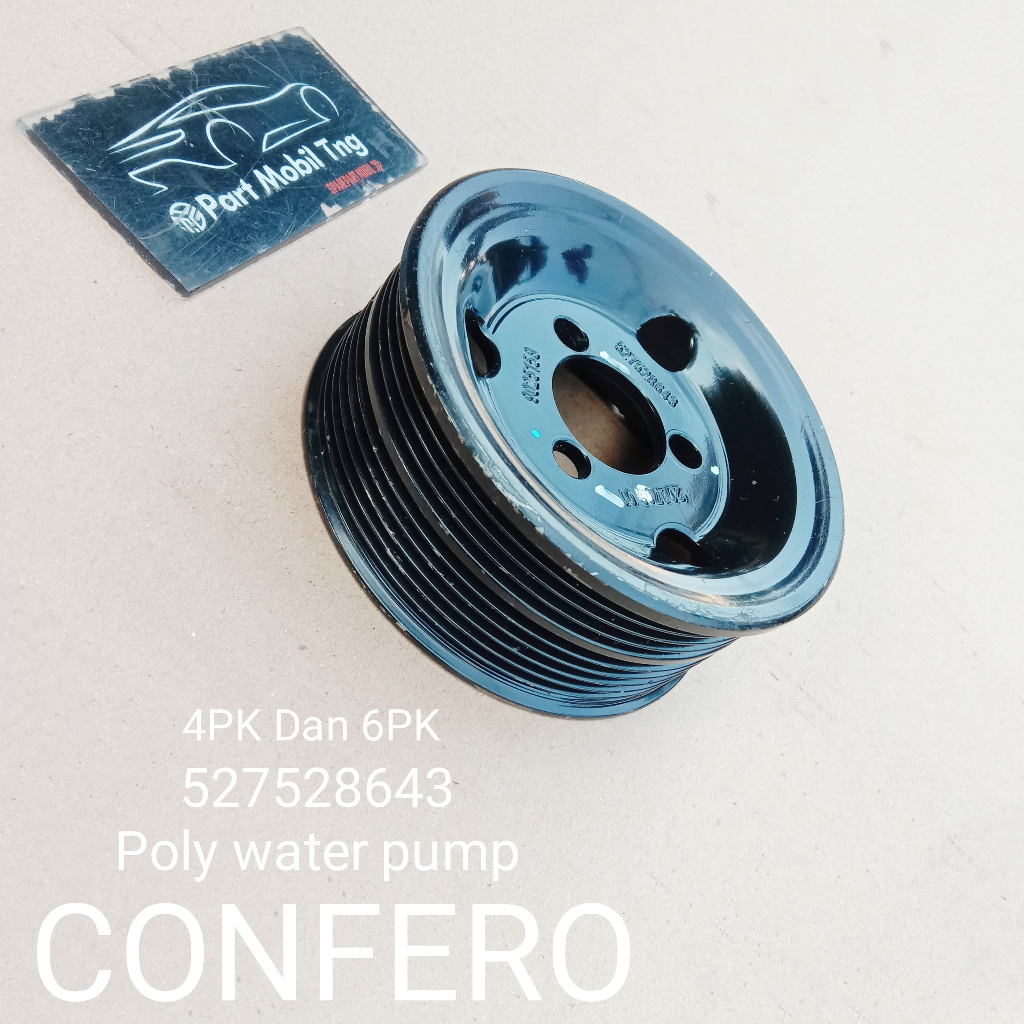 Poly Poli Pulley Water Pump Wuling Confero 527528643 Copotan