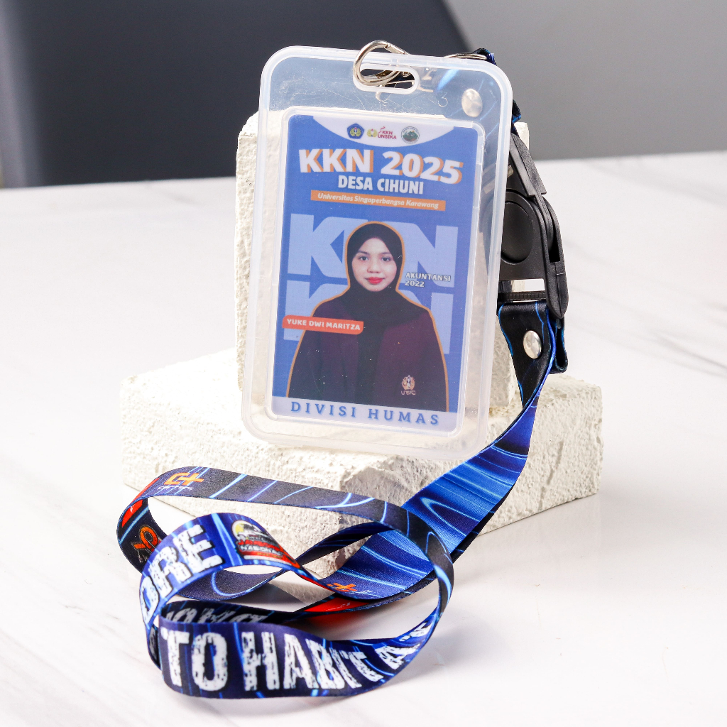 

SATU SET PAKET LENGKAP LANYARD + ID CARD + FRAME BOX