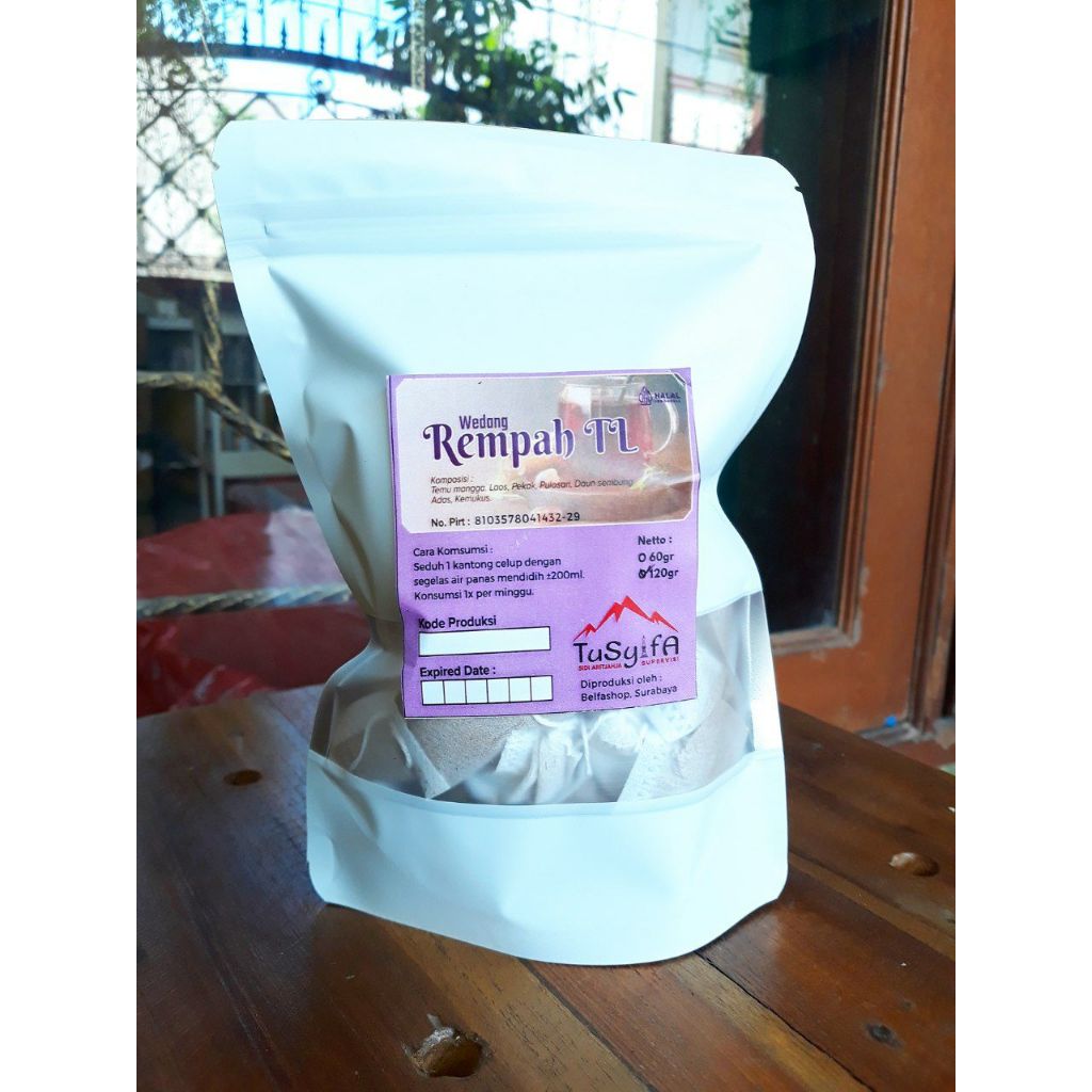 

Tusyifa Lara Rempah praktis celup dan bubuk seduh