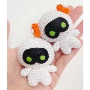 boneka rajut Wootteo Seokjin BTS 7 cm Wootteo Astronautl Fan Kids  / Boneka Astronot @GANTUNGAN KUNC