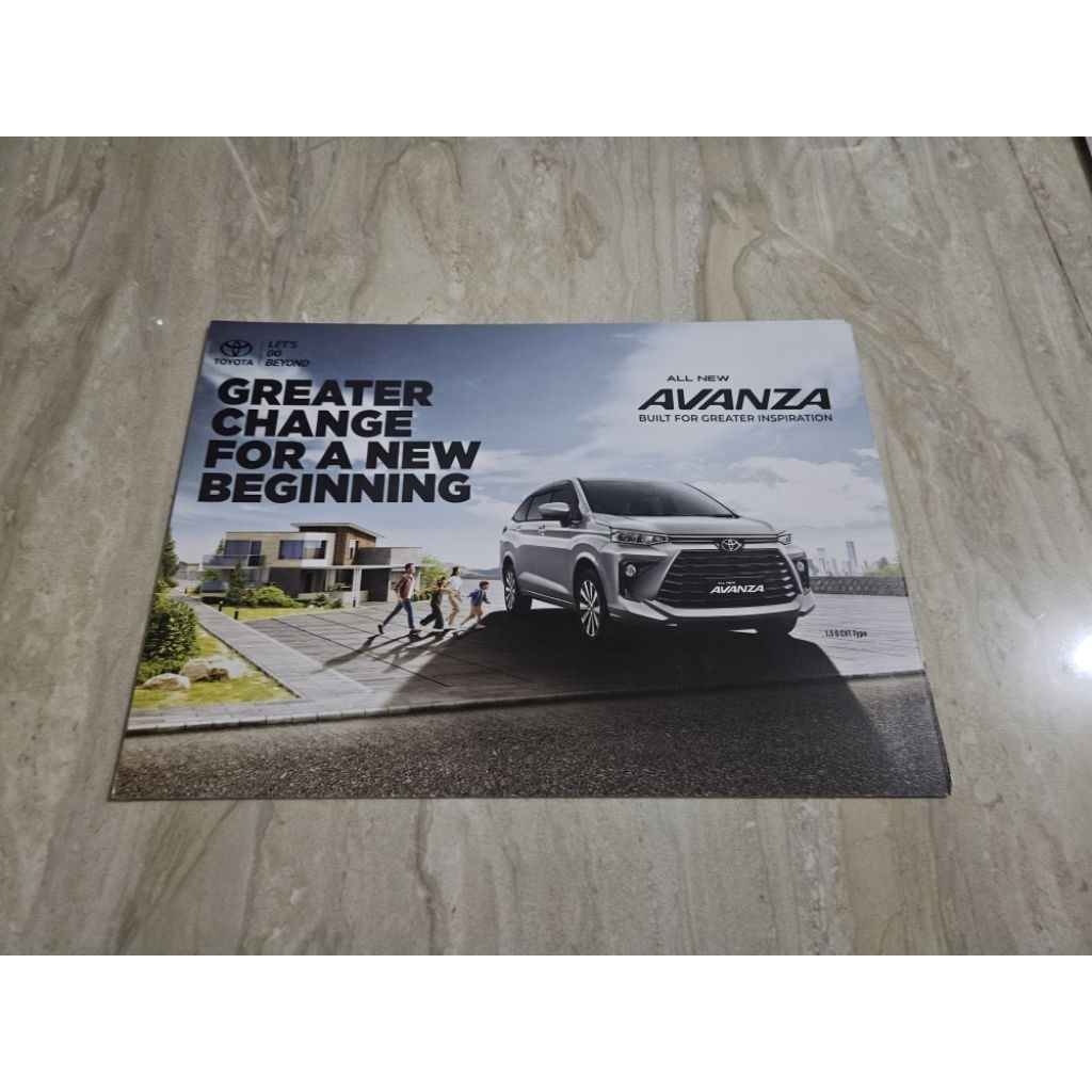 brosur katalog mobil toyota avanza 2021 leaflet