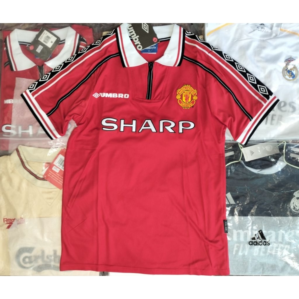 Retro Jersey Manchester United 1998