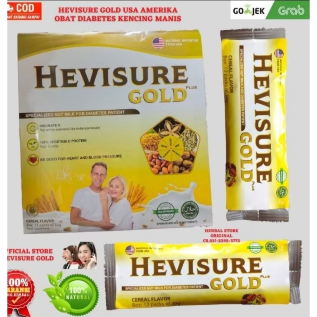 

Susu Hevisure Gold Plus Asli Original Susu Atasi Diabetes dan Kencing Manis