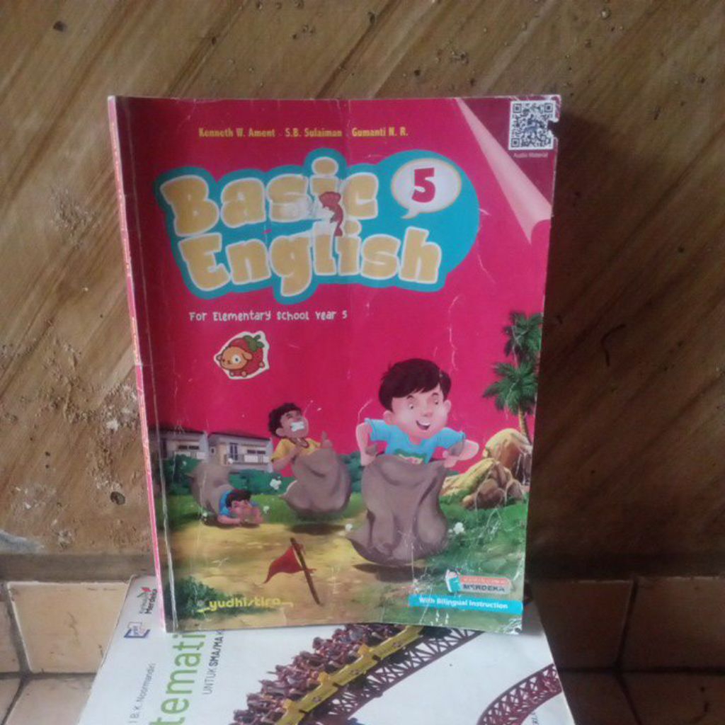buku bekas; Bahasa Inggris Basic English 5 untuk SD kelas 5 Kurikulum Merdeka Yudhistira