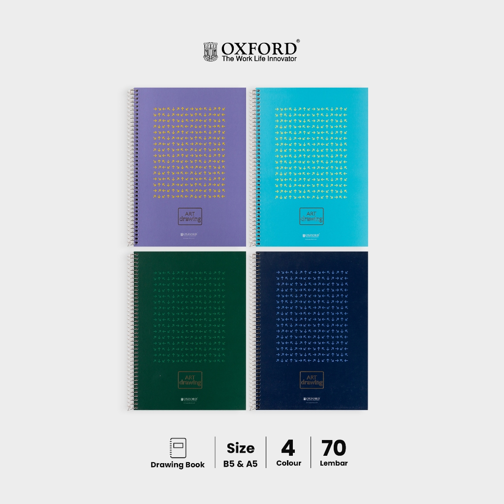 

Oxford Sketchbook Buku Gambar B5/A5 Isi 70 Lembar 250 Gsm - Buku Gambar/Art Book/Buku Sketsa Premium