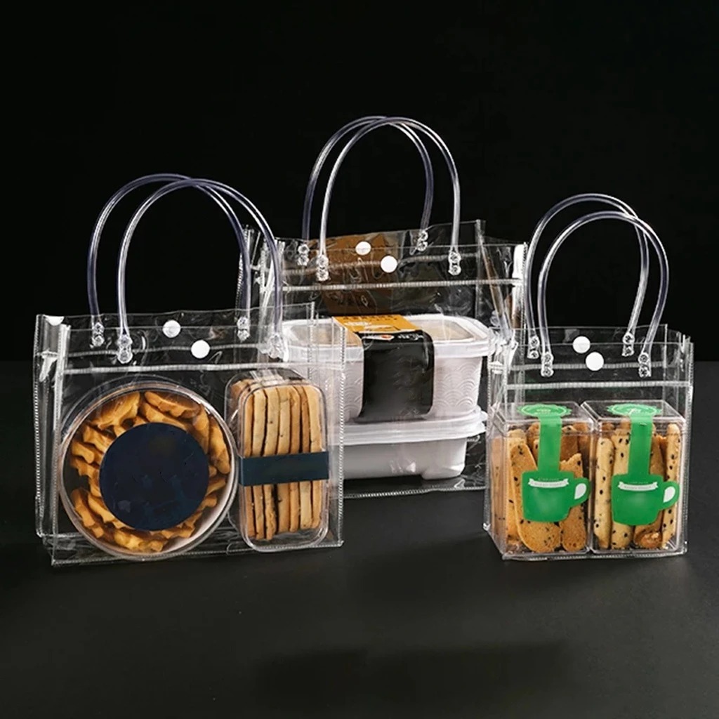 

Tas Mika Pvc Transparan / Tas MIka Pvc Polos Goodiebag Hampers Souvenir Ulang Tahun Transparant Bening Murah / Tas Mika Bridesmaid