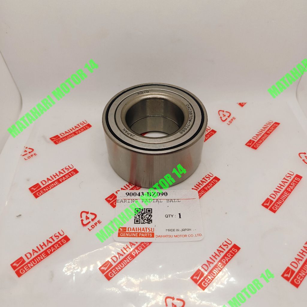 BEARING RODA DEPAN LAHAR RODA DEPAN DAIHATSU GRAND MAX LUXIO NON ABS NON SENSOR ORIGINAL