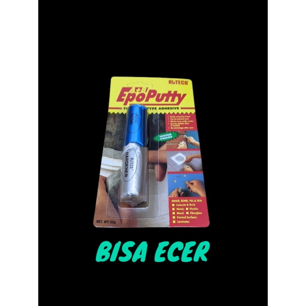 

Lem epoputty porting epo putty 50gr 50g 50gram ALTECO ECERAN