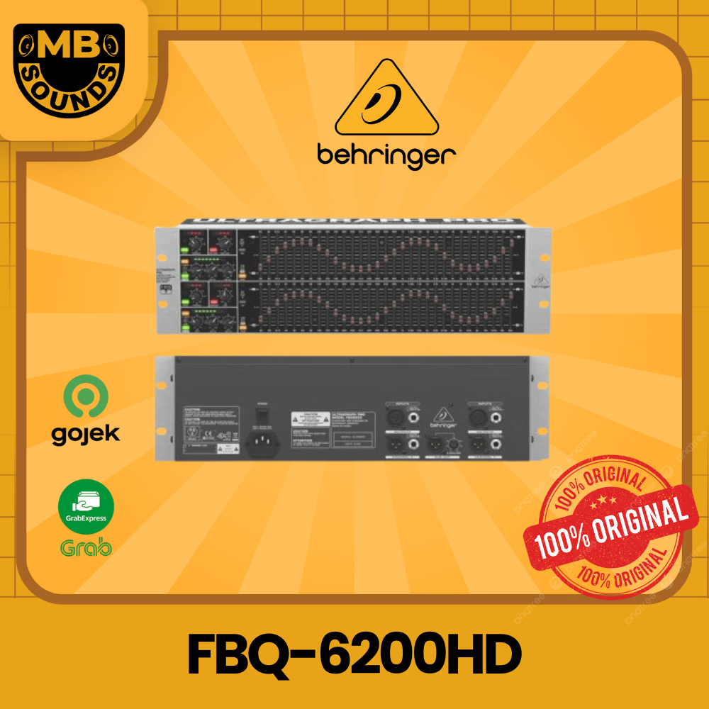 Behringer FBQ-6200 HD / FBQ6200 HD Band Equalizer ORIGINAL