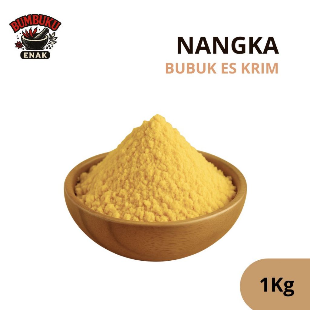 

Bubuk Es Krim Rasa Nangka 1Kg – Praktis Buat Sendiri, Rasa Legit Harum Khas Nangka, Cocok Jualan & Rumahan