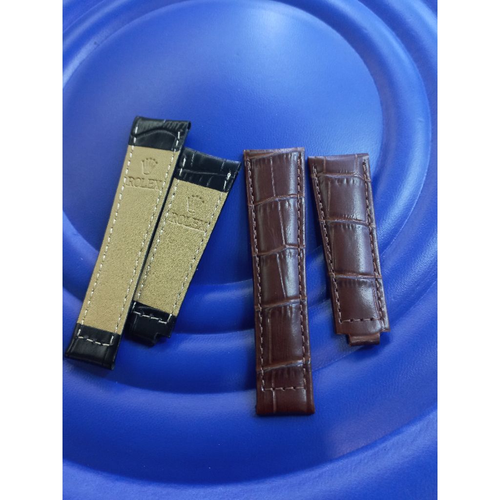 TALI STRAP JAM TANGAN ROLEX KULIT 20MM Rolex Daytona GMT