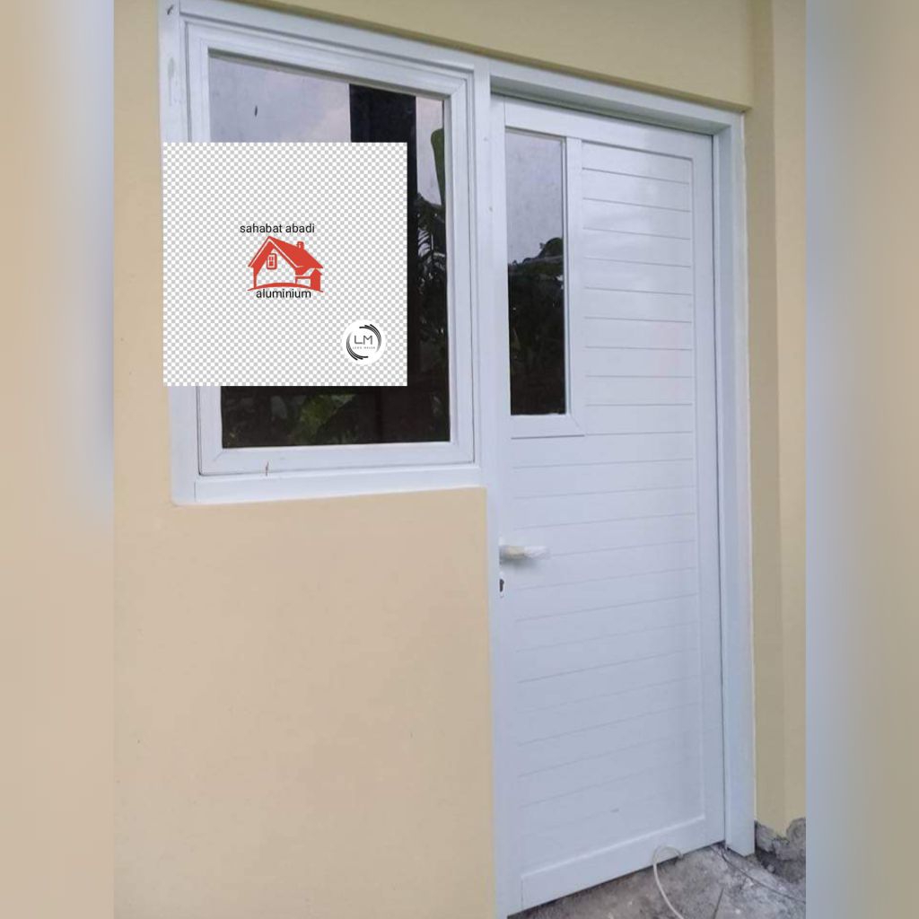 pintu spandrel aluminium