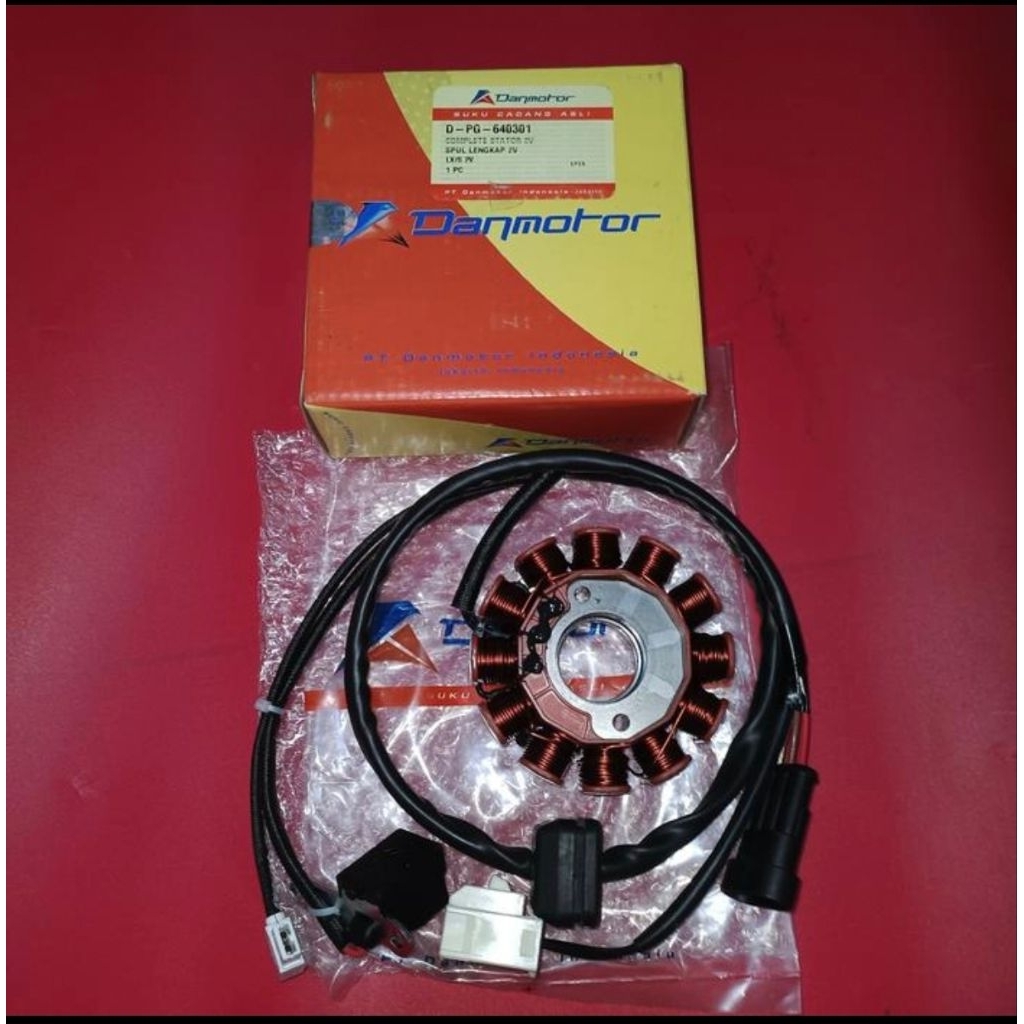 Spull Stator Vespa LX 150 2V, LX 125 2V, Vespa S 150 2V, Vespa S 125 2V Merk DANMOTOR