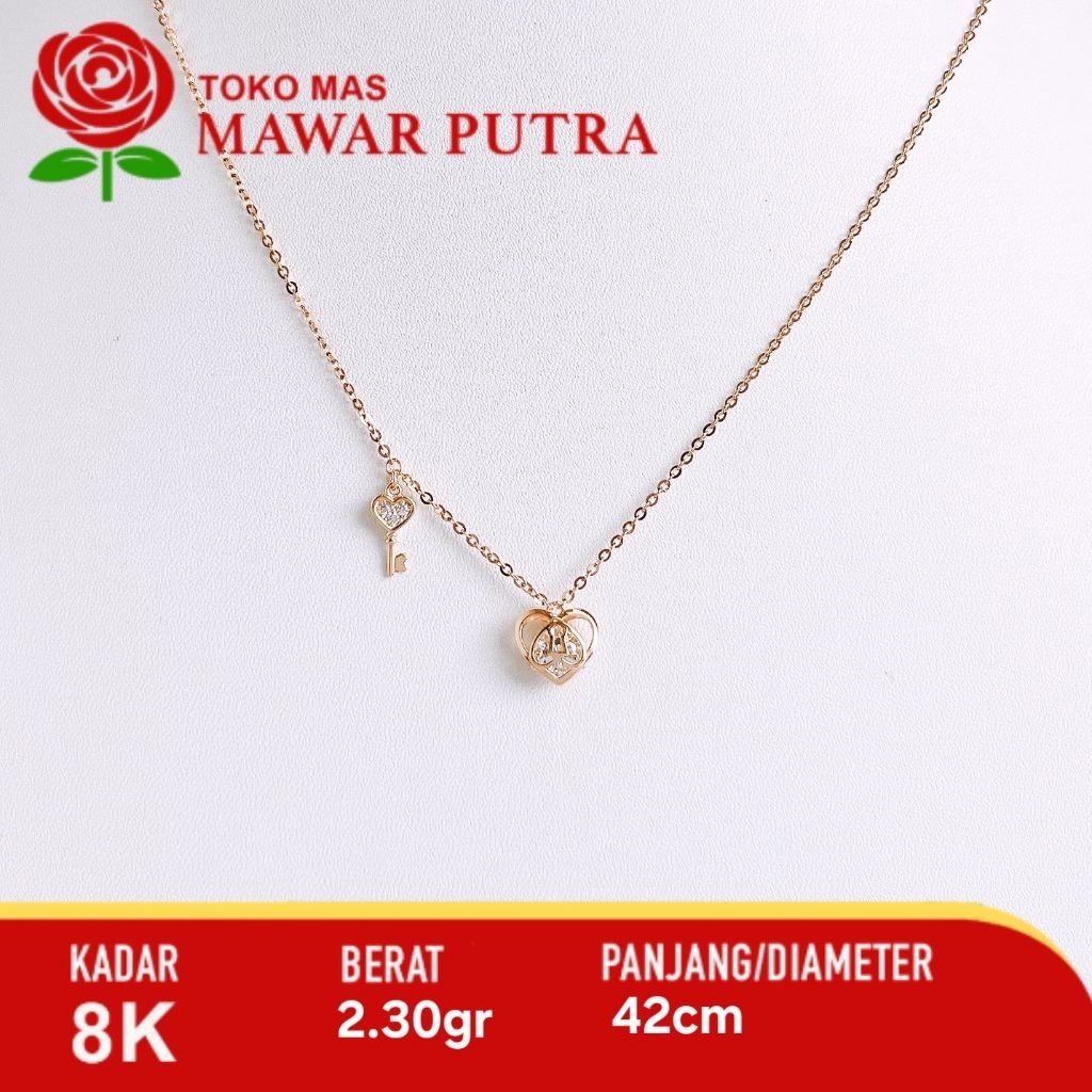 KALUNG JEWELIA FASHION GOLD 8K LOTUS