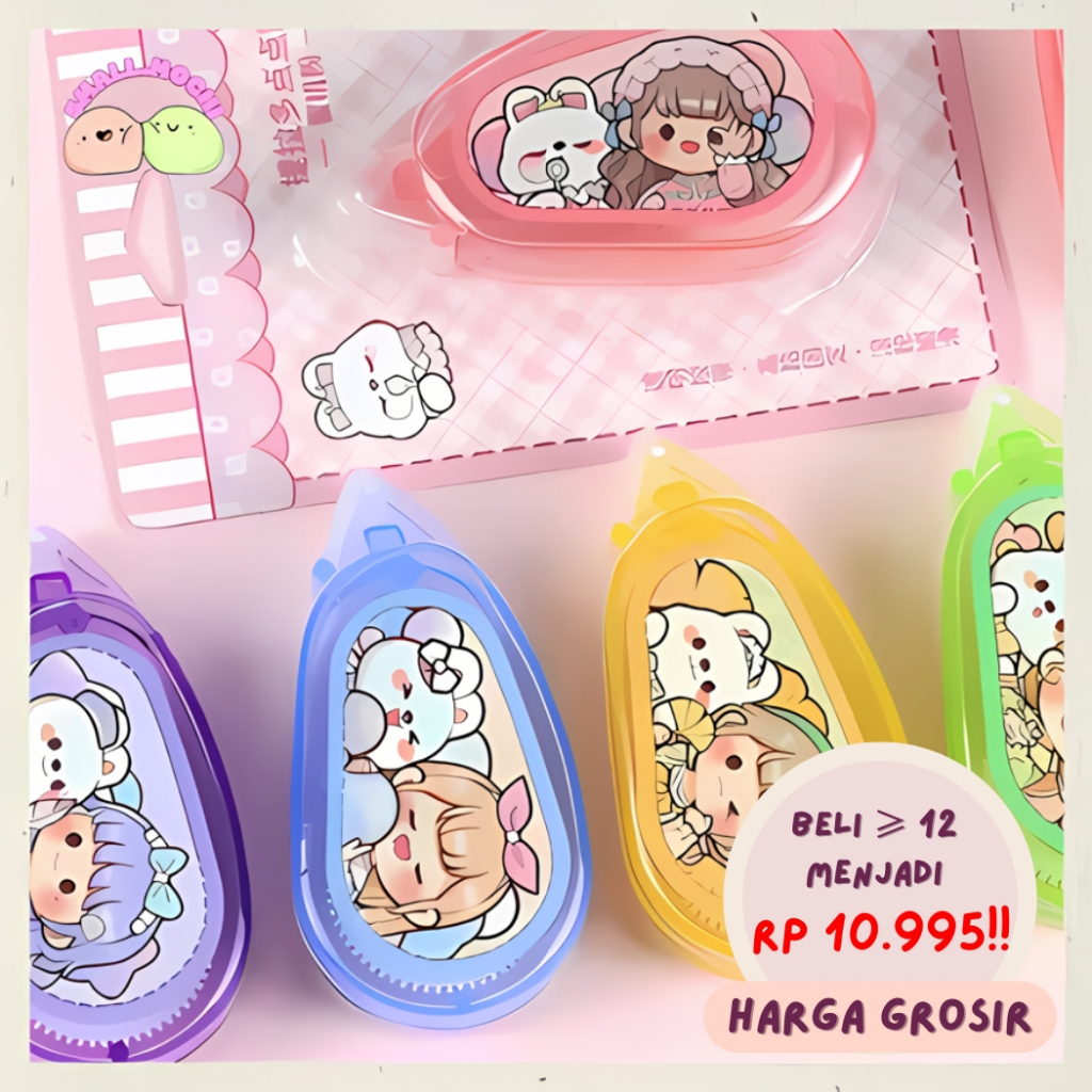 

1 Pcs Lem Roller Lem Kering Roll Lem Perekat Kertas Glue Tape Best Seller TLD128