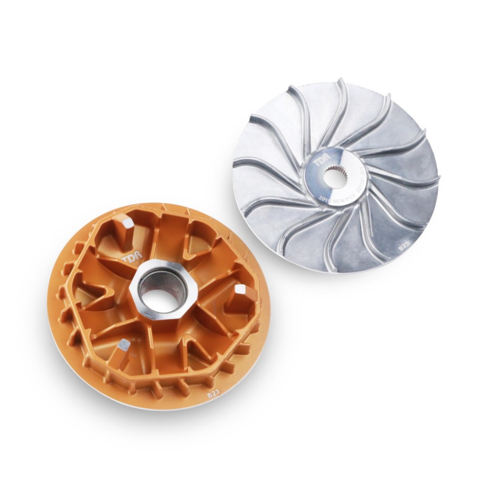 TDR CVT PULLY ASSY HONDA ADV 150 / NEW PCX 150 / PCX 160 / Vario 150 New - Golden Teflon (RUMAH ROLL