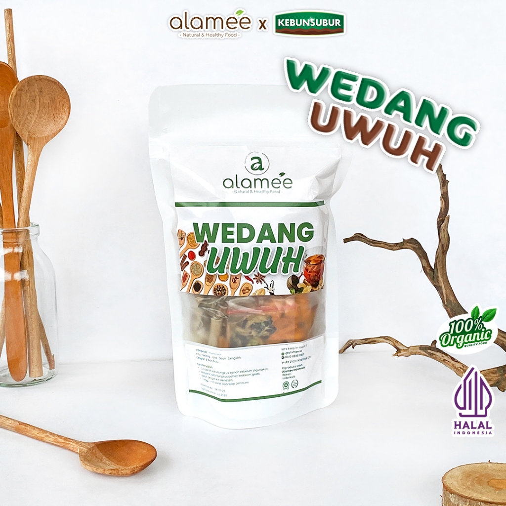 

ALAMEE Wedang Uwuh Komplit Premium Asli Rempah Minuman Herbal Alami Lengkap JSR Organik Kebunsubur Kebunsubur