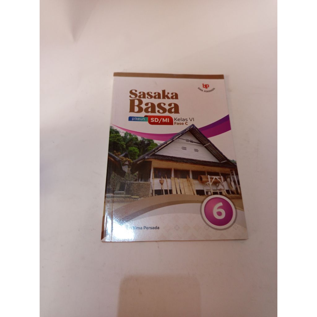 buku original + sasaka basa untuk SD kelas 6 K merdeka bima persada