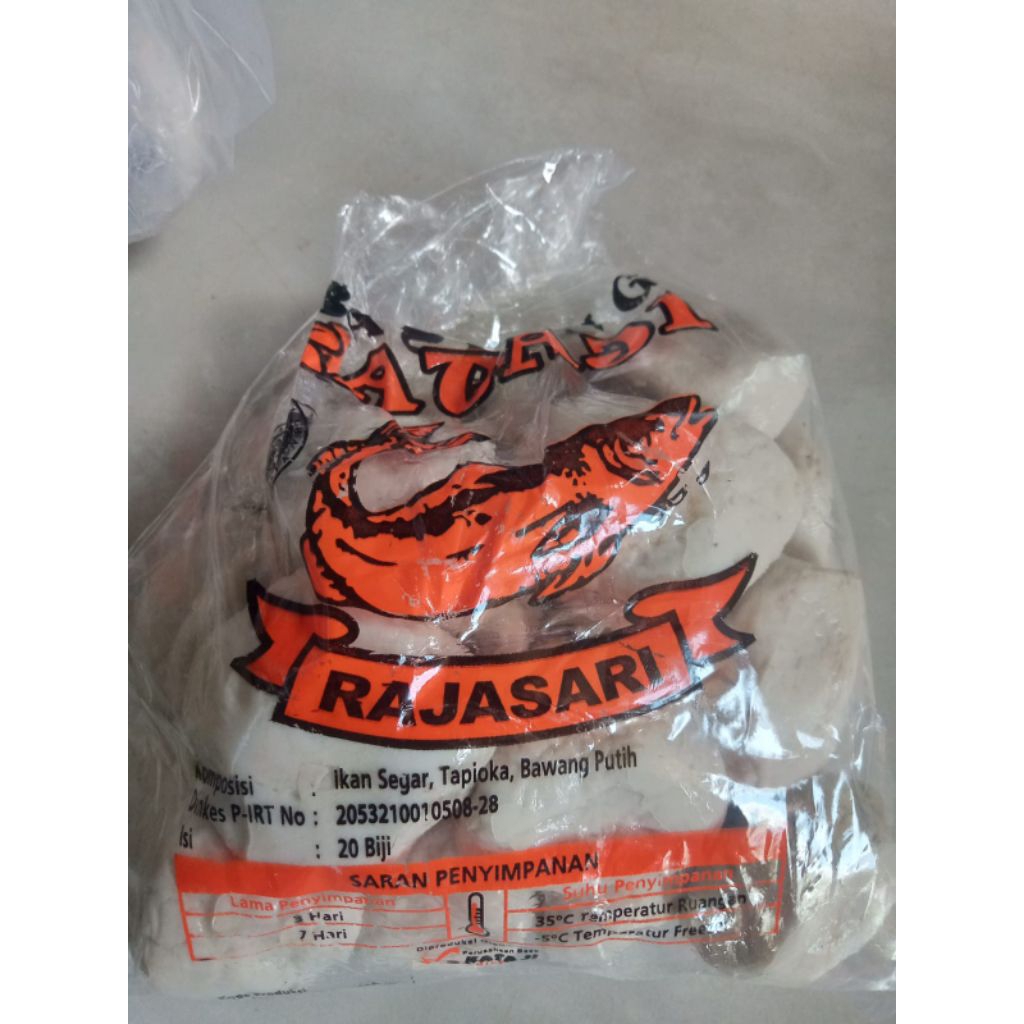 

Basreng mentah KATAJI 500 gram/20 butir (siap goreng)