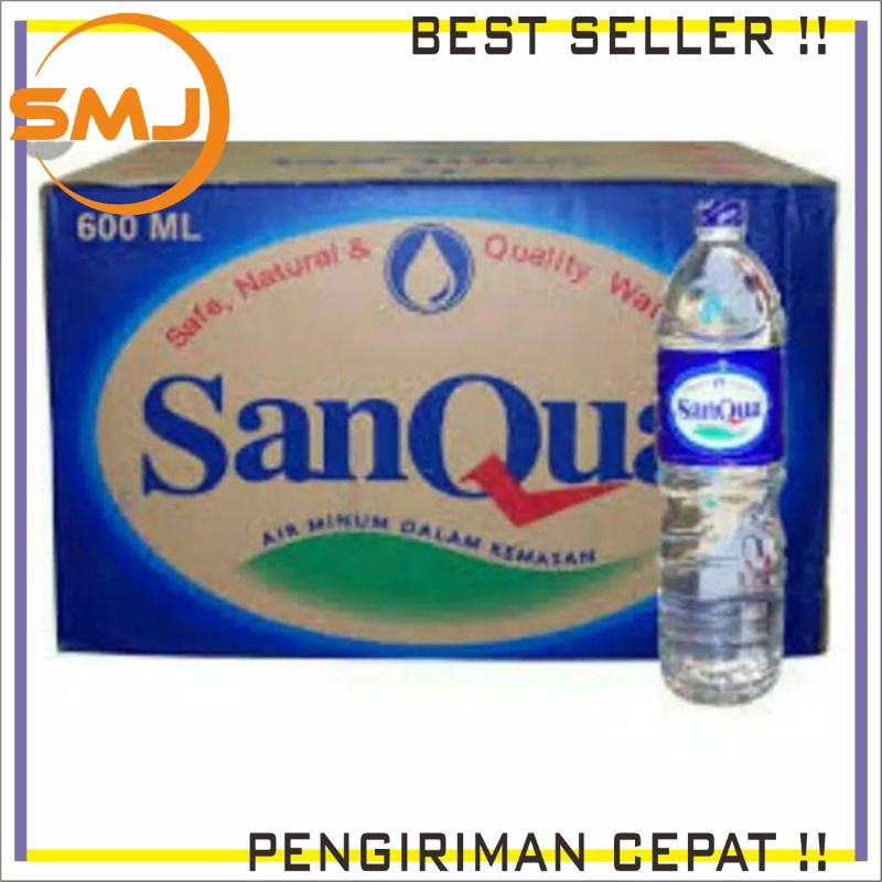 

KHUSUS INSTAN Sanqua Air Mineral Botol Tanggung 24pc 600ml