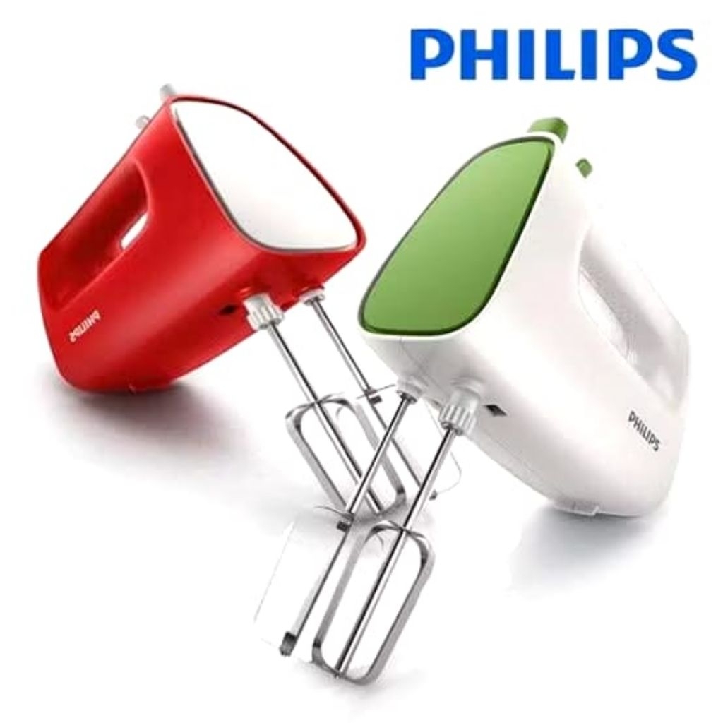 PHILIPS HR-1552 MIXER HAND PHILIPS - MIXER PENCAMPUR - MIXER KUE 100% ORI ( WARNA DIKIRIM RANDOM )