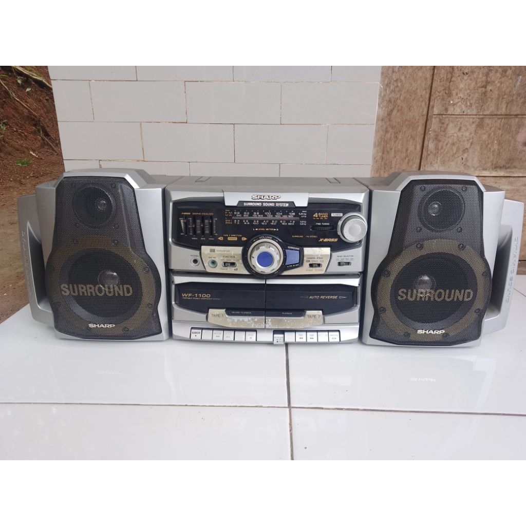 Compo SIMBA / Sharp Simba / Pemutar kaset pita. / Radio Compo Simba / Radio tape Player