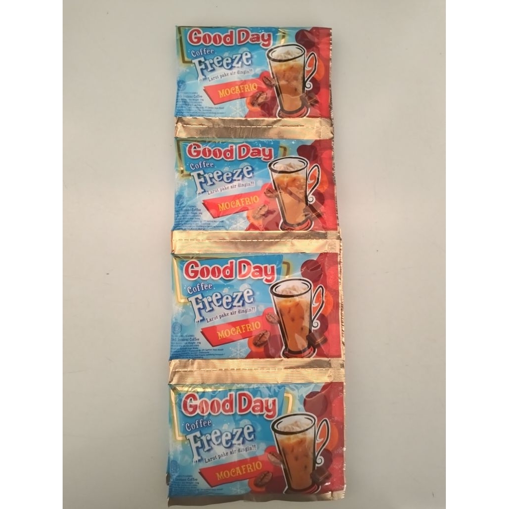 

good day Frezz mocafrio 1 renceng isi 10 sachet