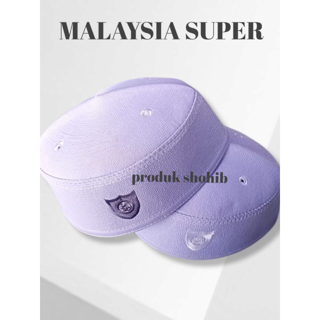 Peci Malaysia Original Kualitas Super Premium 6 cm